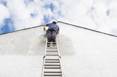 Peinture extérieure à Goudourville — façades et ravalement